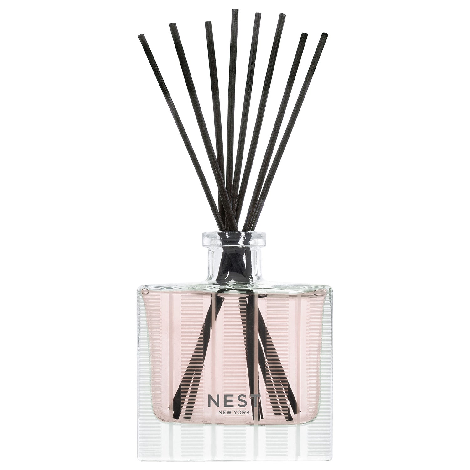 Image of an open Nest Himalayan Salt & Rosewater Reed Diffuser