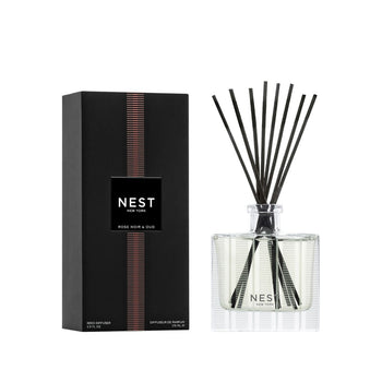 Nest Rose Noir & Oud Reed Diffuser main image
