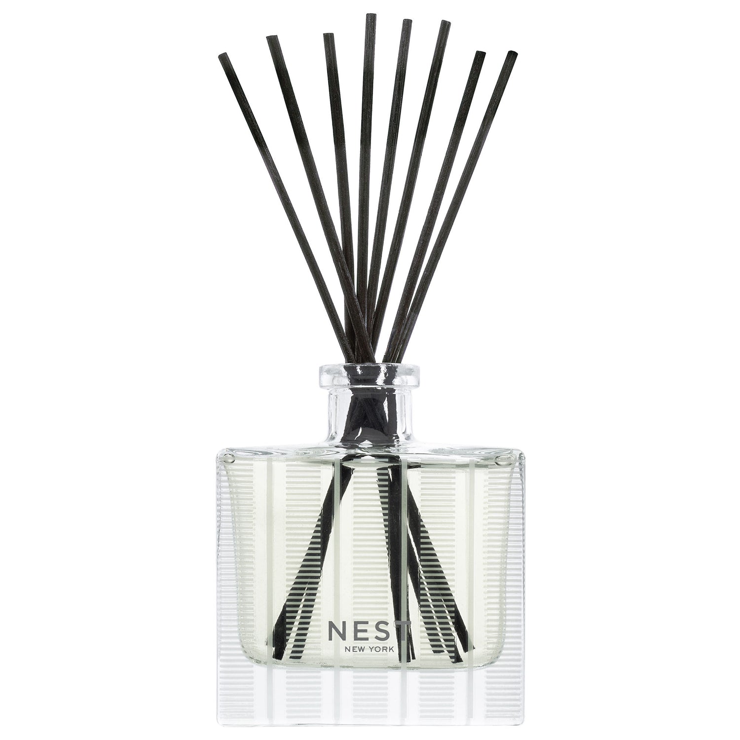 Image of an open Nest Rose Noir & Oud Reed Diffuser