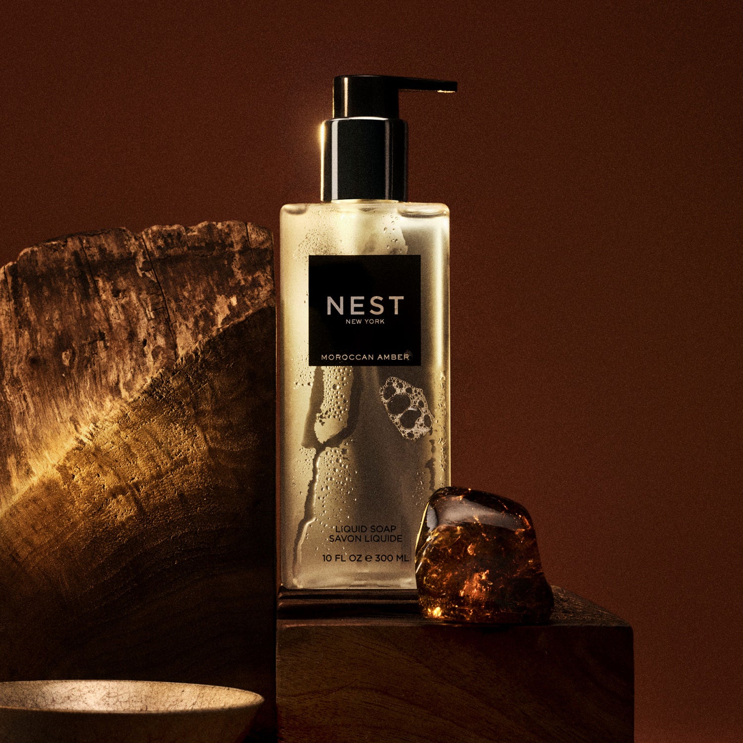Lifestyle image of Nest Moroccan Amber Liquid Soap