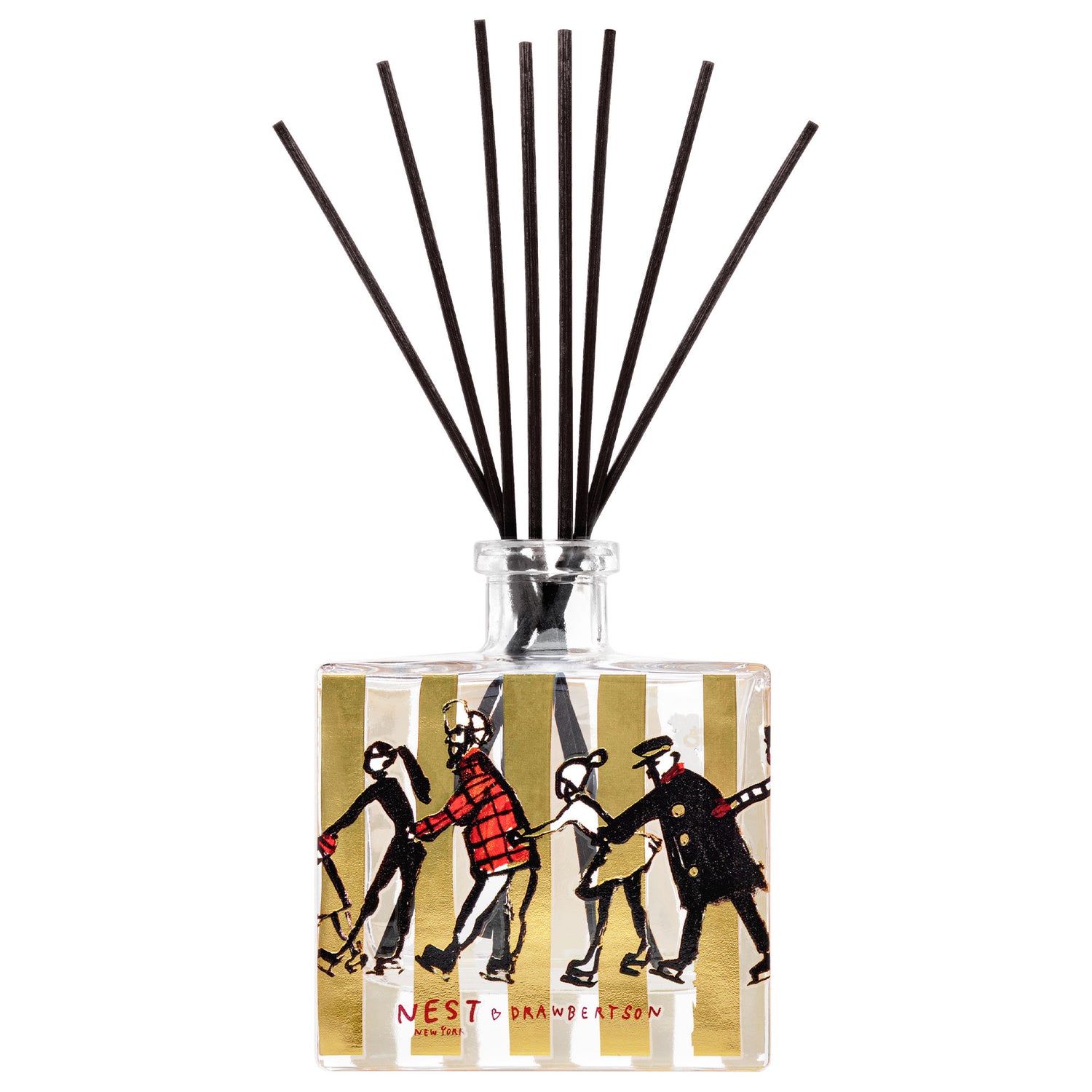 Lifestyle image of Nest Nest New York x Drawbertson Holiday Reed Diffuser (Limited Edition)