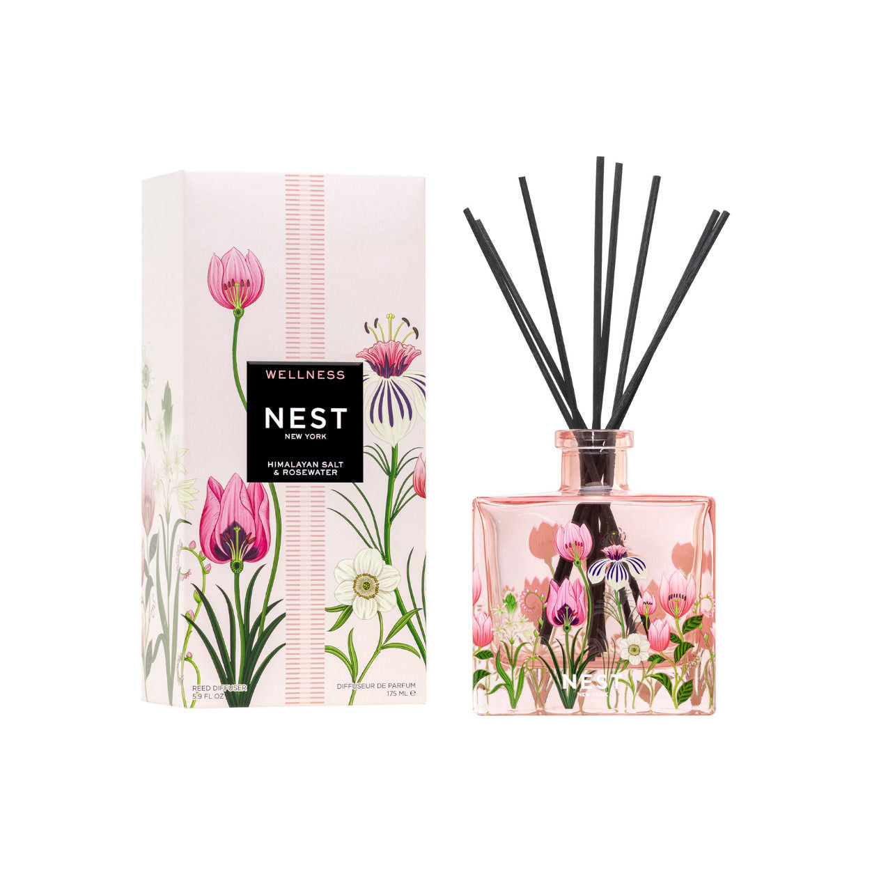 Nest Himalayan Salt & Rosewater Decorative Reed Diffuser main image