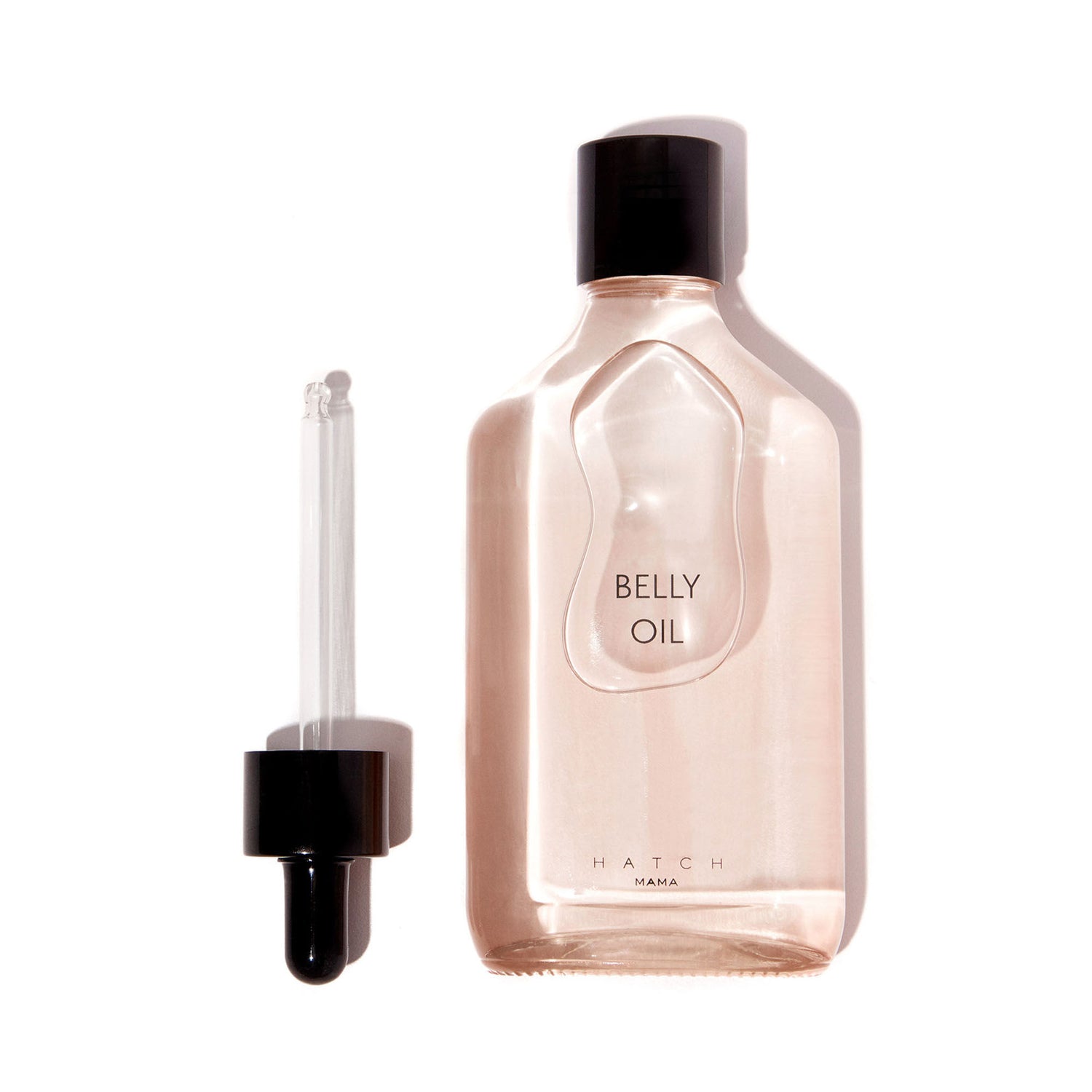 Image of an open Hatch Mama Belly Oil