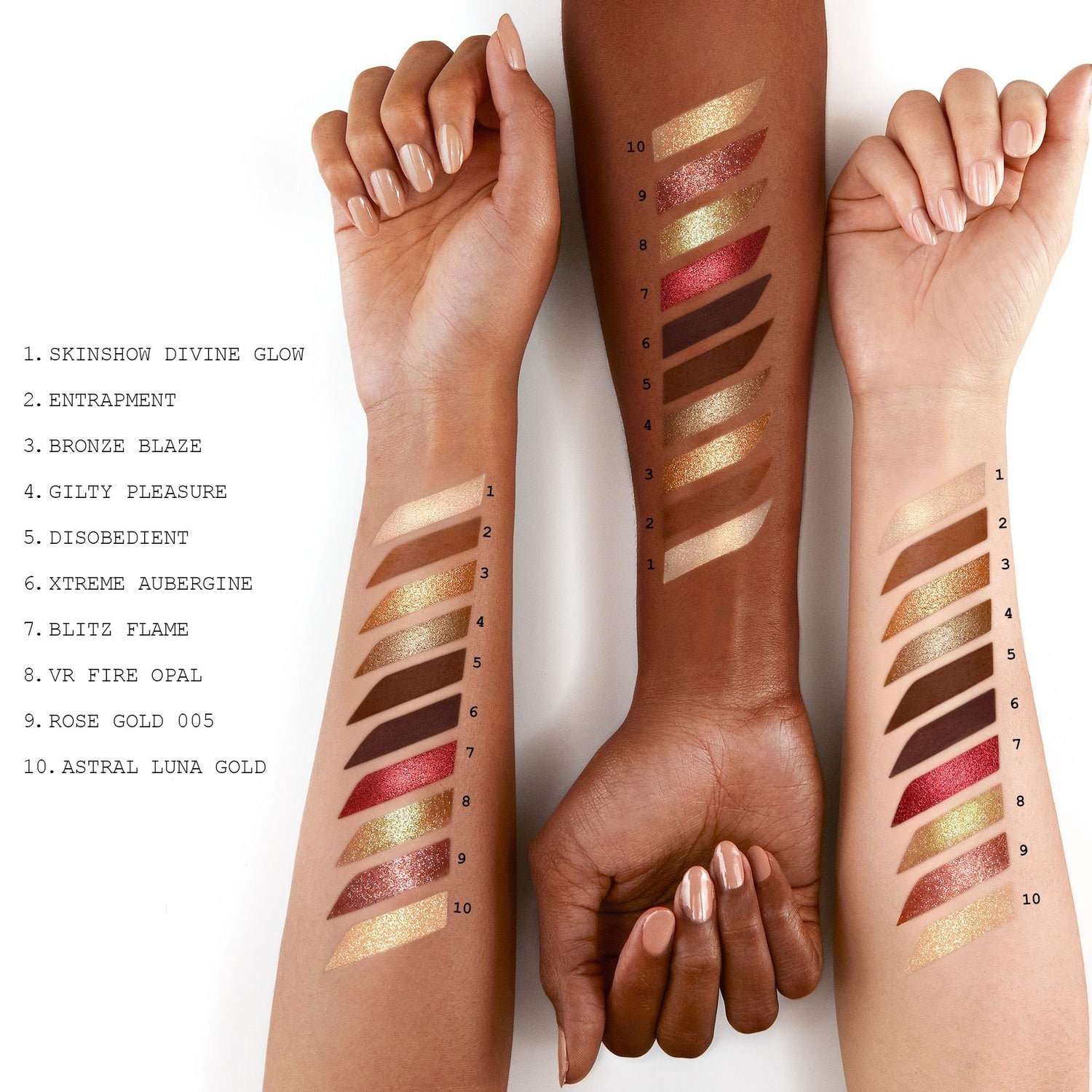 Swatch image of Pat McGrath Labs Mothership V: Bronze Seduction