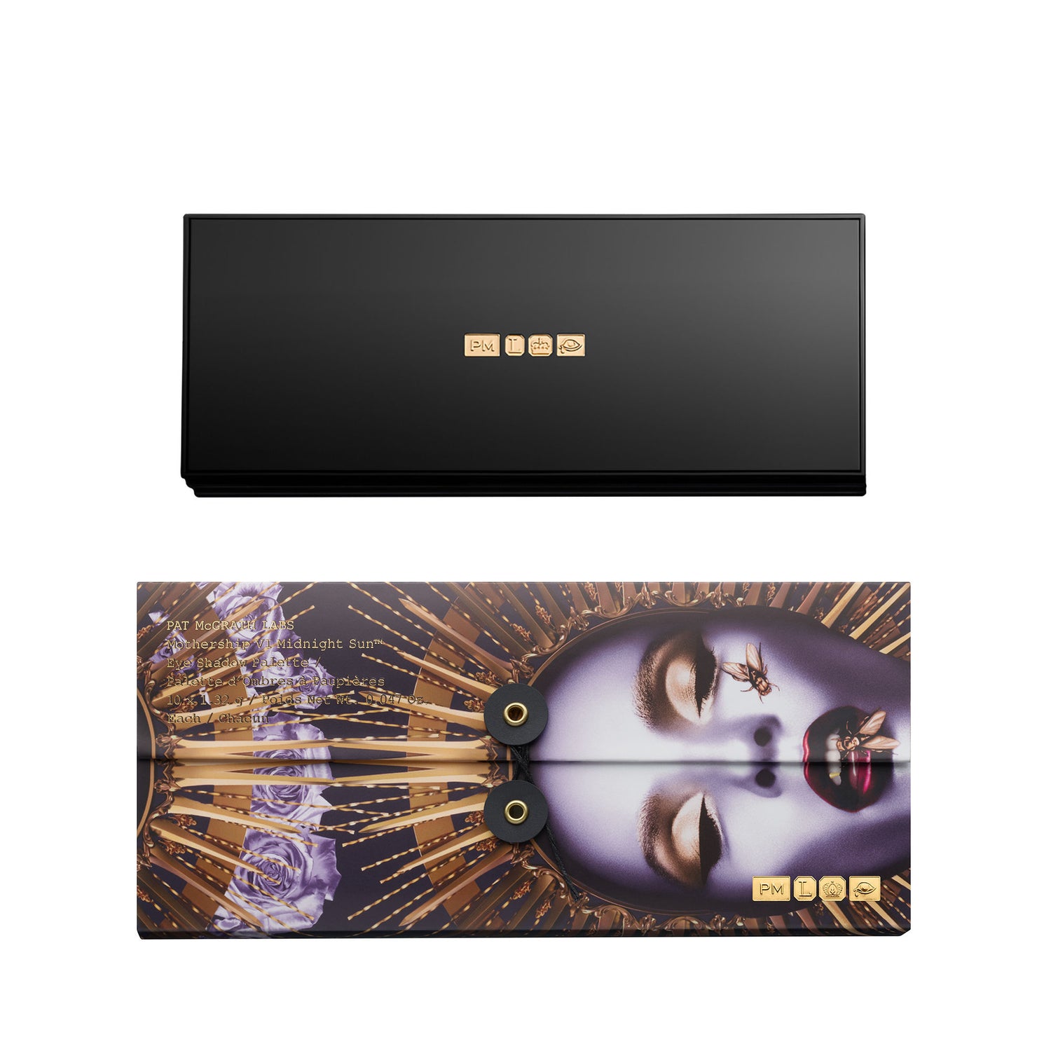 Image of a closed Pat McGrath Labs Mothership VI: Midnight Sun