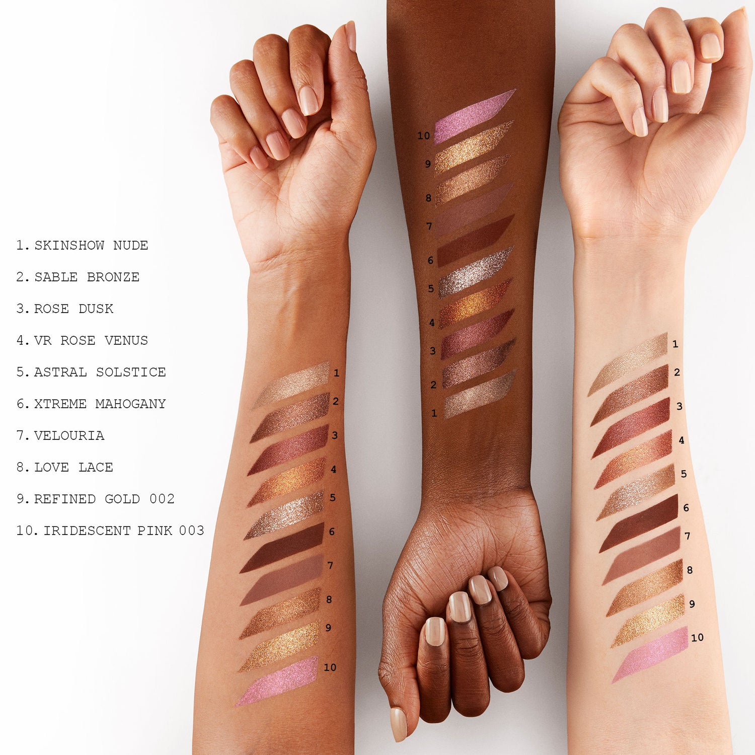 Swatch image of Pat McGrath Labs Mothership VII: Divine Rose