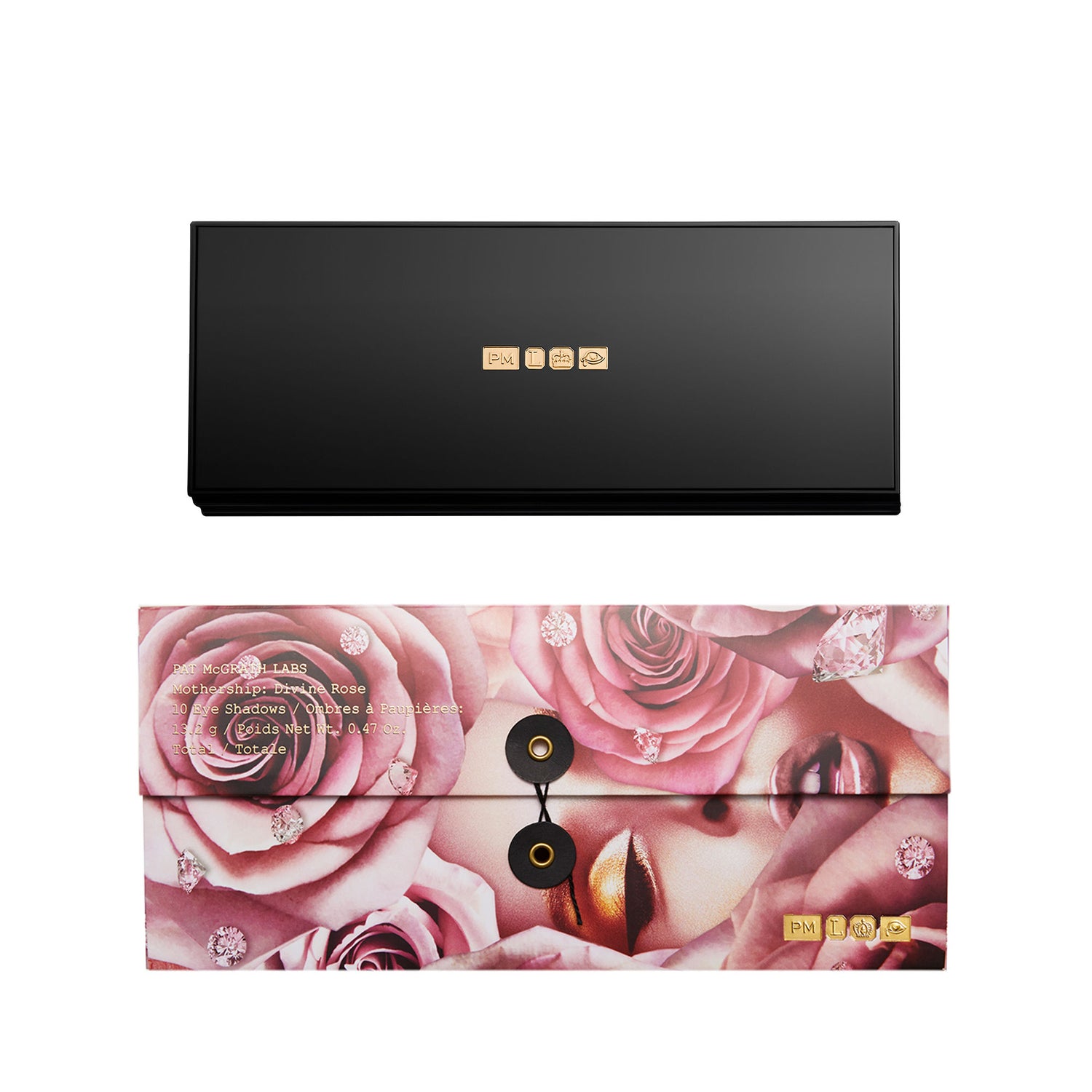 Image of a closed Pat McGrath Labs Mothership VII: Divine Rose