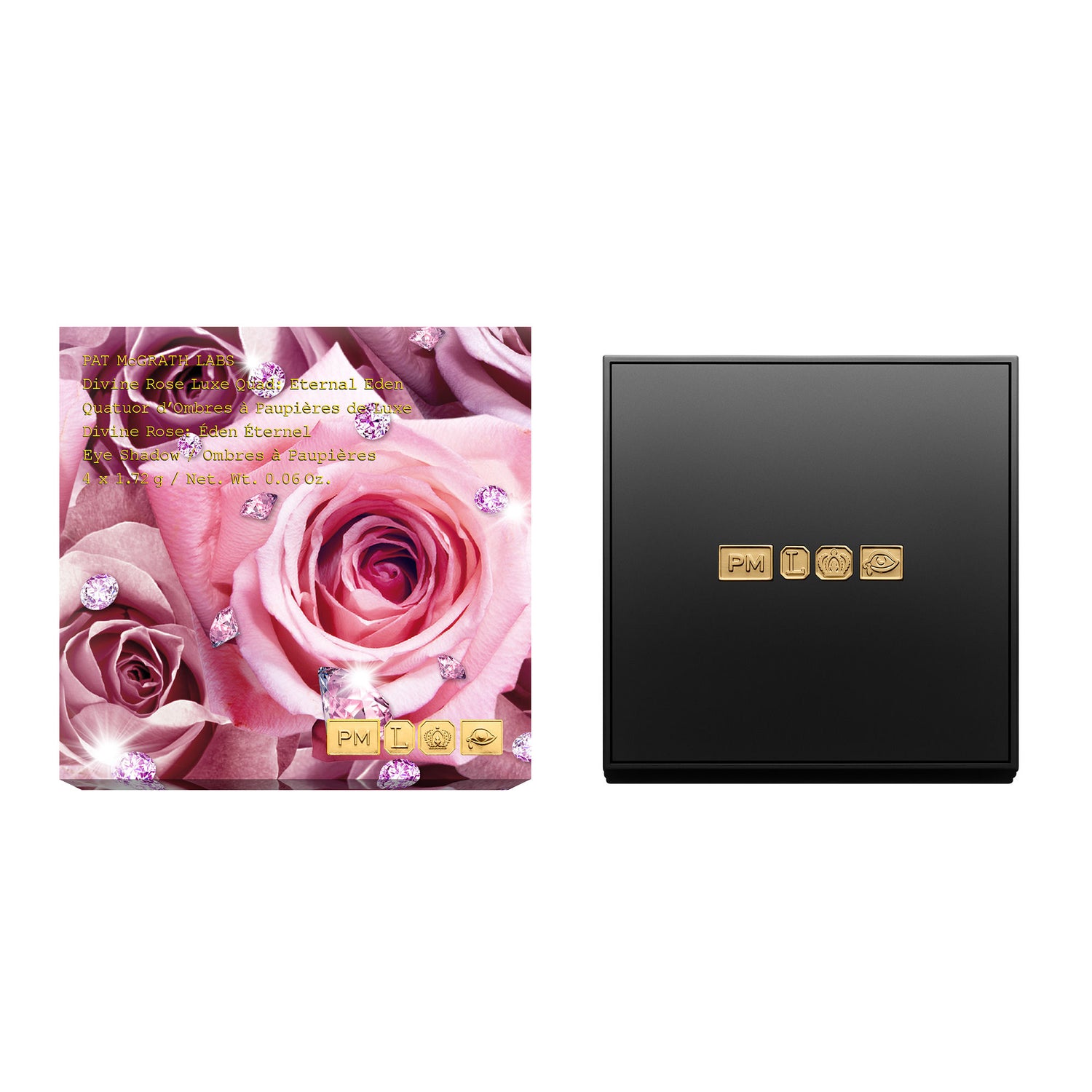 Image of the Pat McGrath Labs Divine Rose Luxe Quad: Eternal Eden box