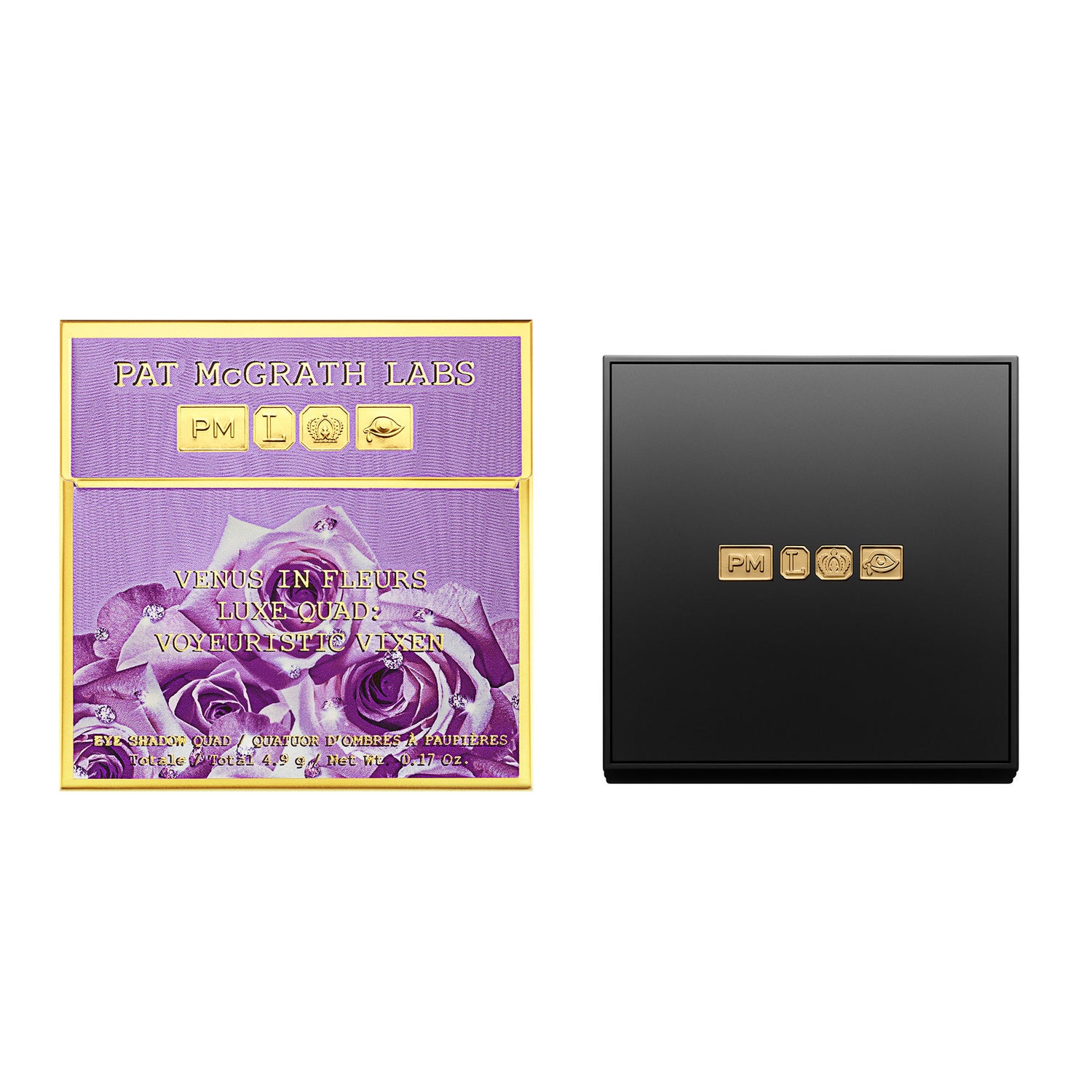 Image of the Pat McGrath Labs Venus In Fleurs Luxe Quad: Voyeuristic Vixen box
