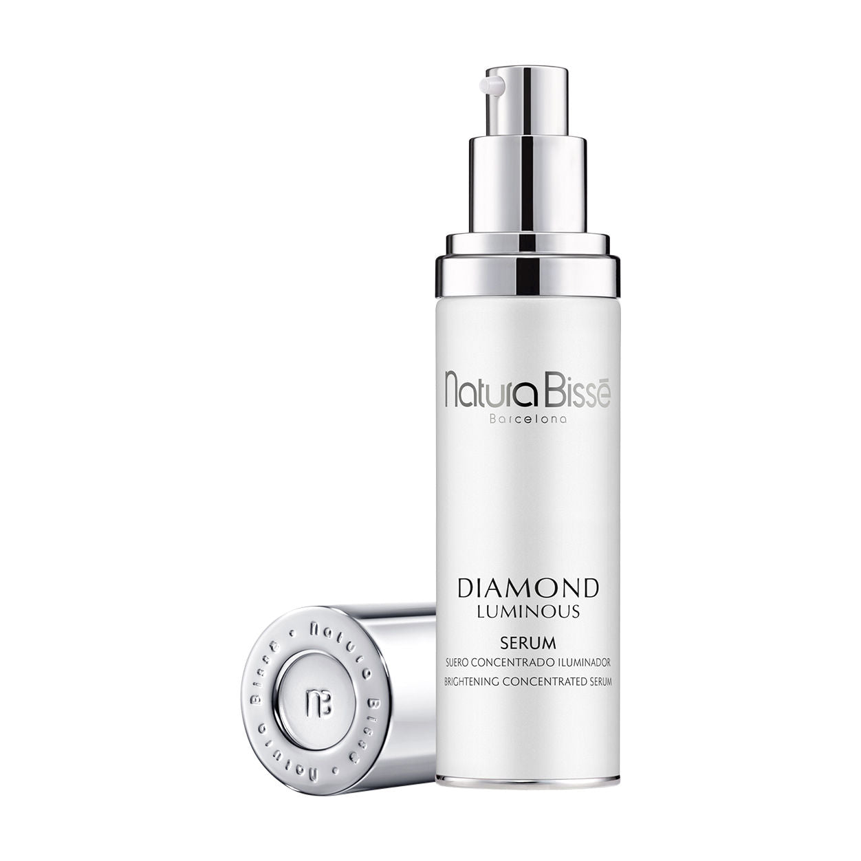 Image of an open Natura Bissé Diamond Luminous Perfecting Serum