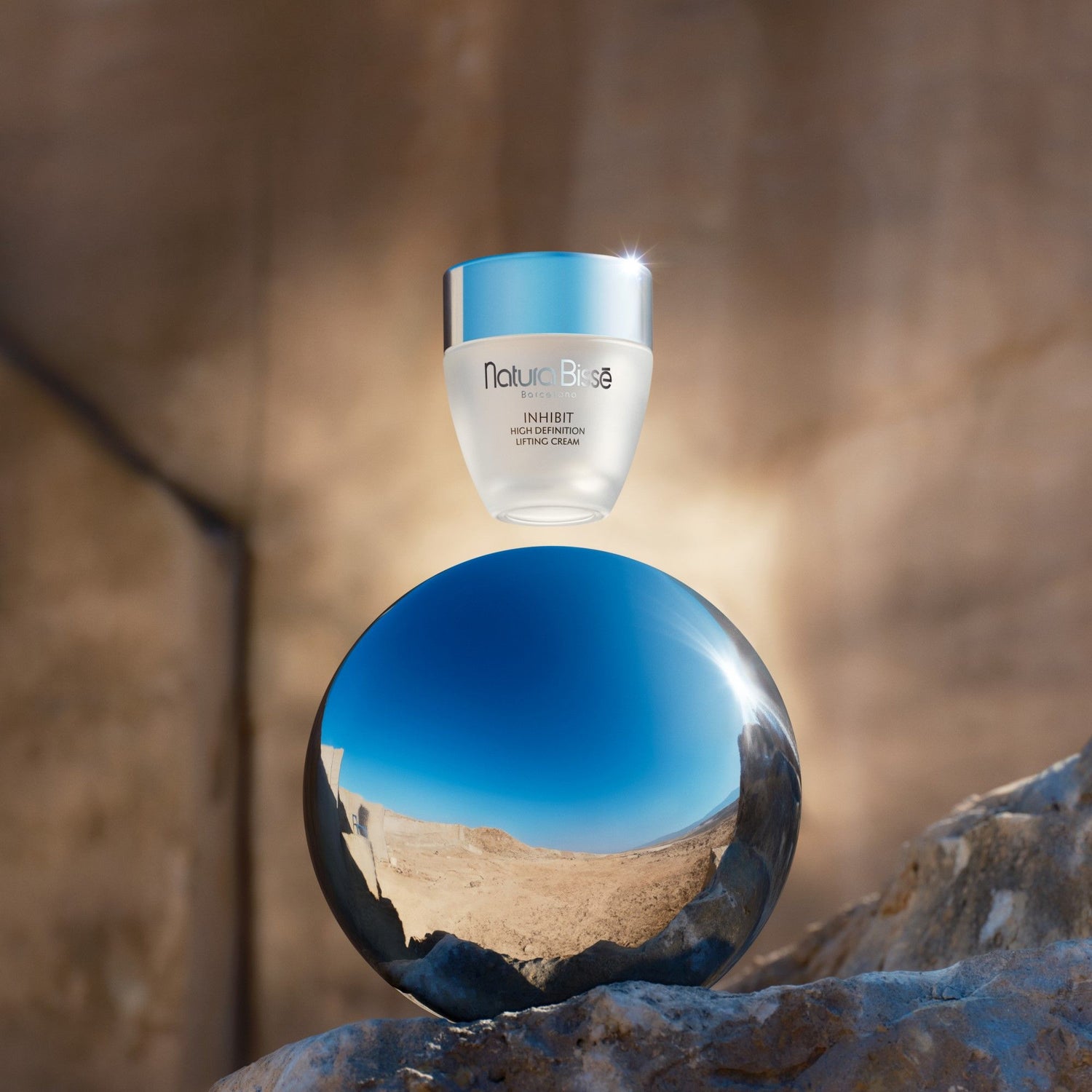 Lifestyle image of Natura Bissé Inhibit High Definition Lifting Cream