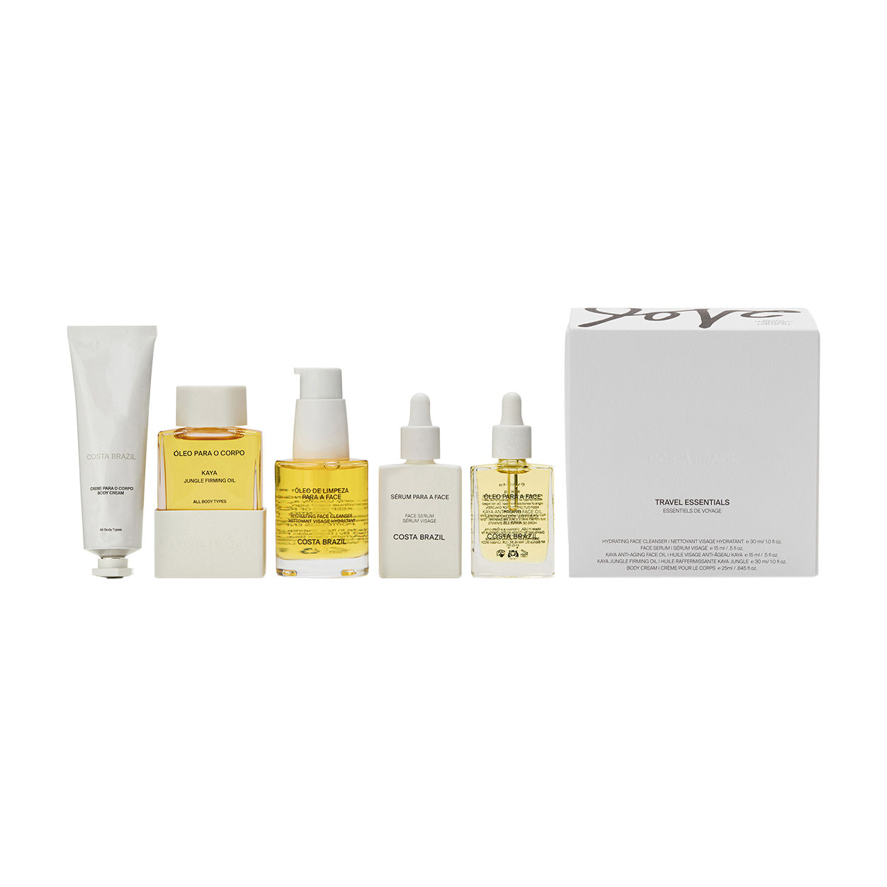 Image of an open Costa Brazil Travel Essentials