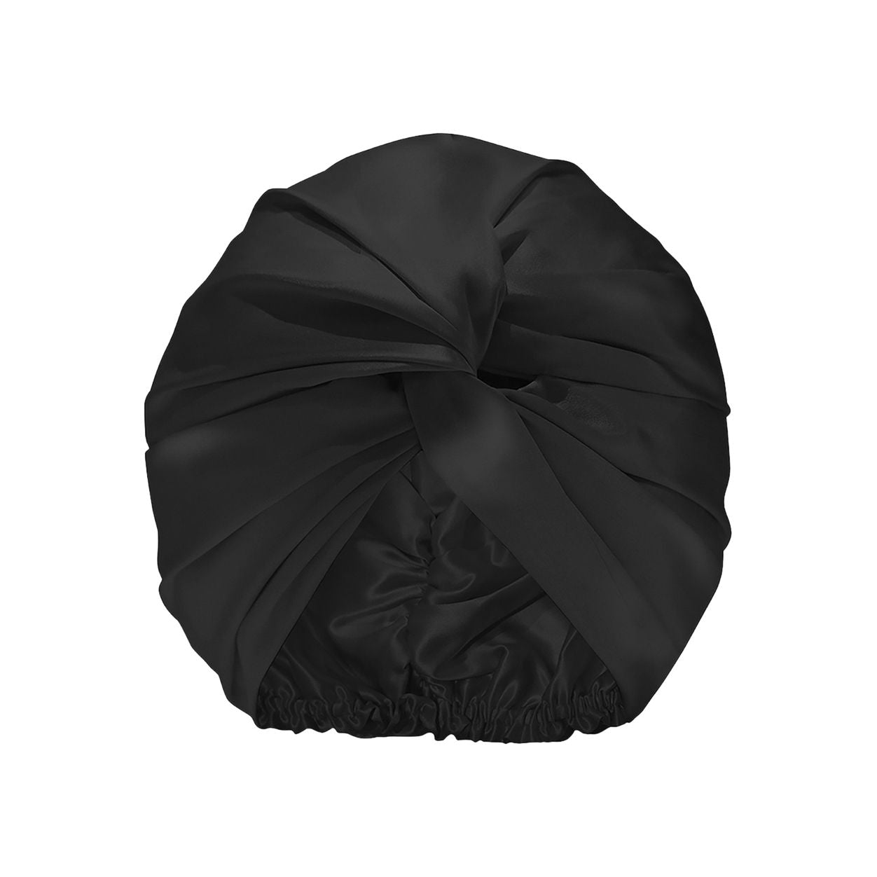 Slip Pure Silk Black Turban main image