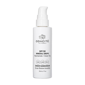 Odacité Sheer Sunscreen Mineral Drops SPF 50 main image