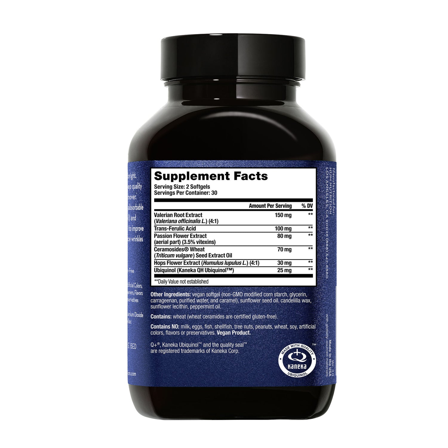 Back image of Hum Mighty Night Overnight Renewal Supplement