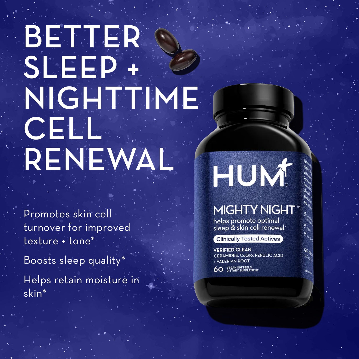 Information related to Hum Mighty Night Overnight Renewal Supplement