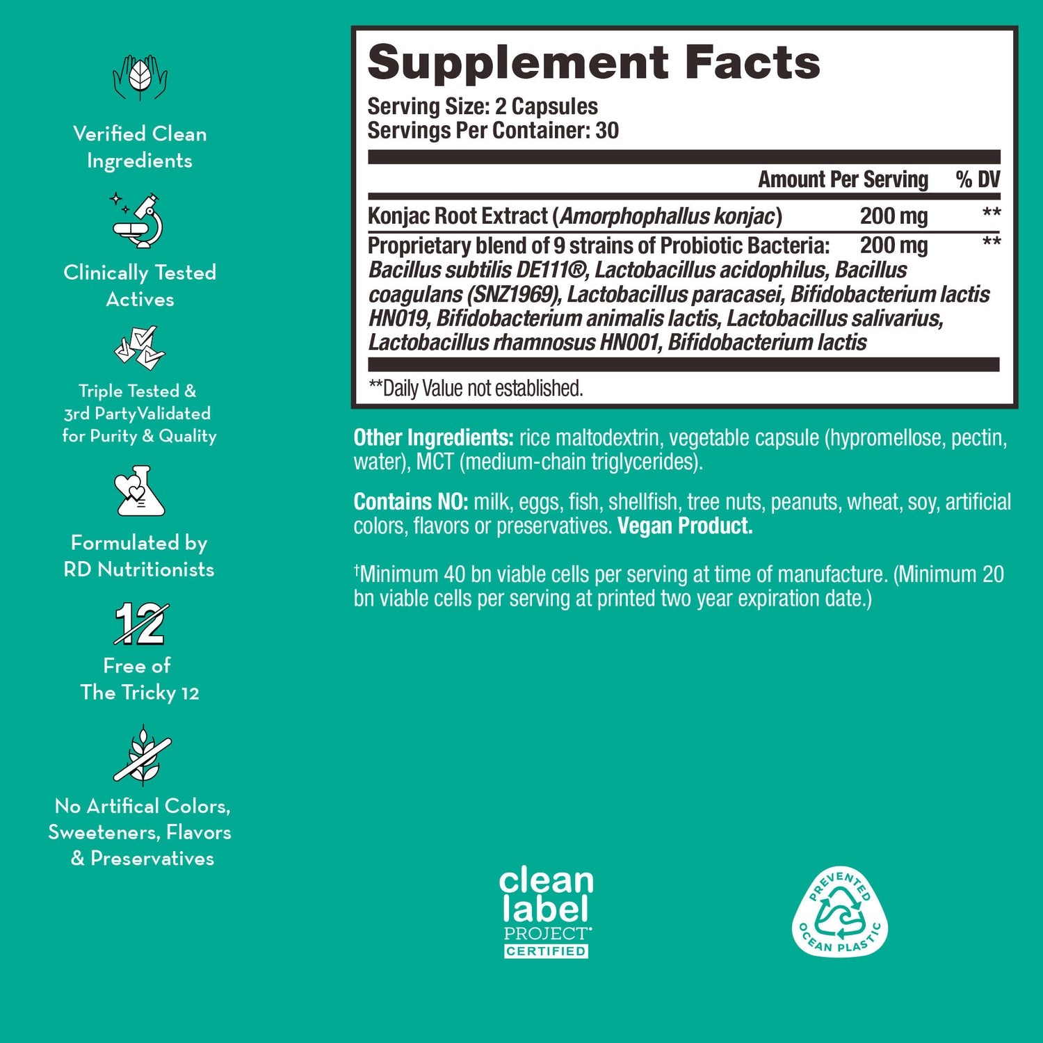 Information related to Hum Skin Squad Pre+Probiotic Clear Skin Supplement