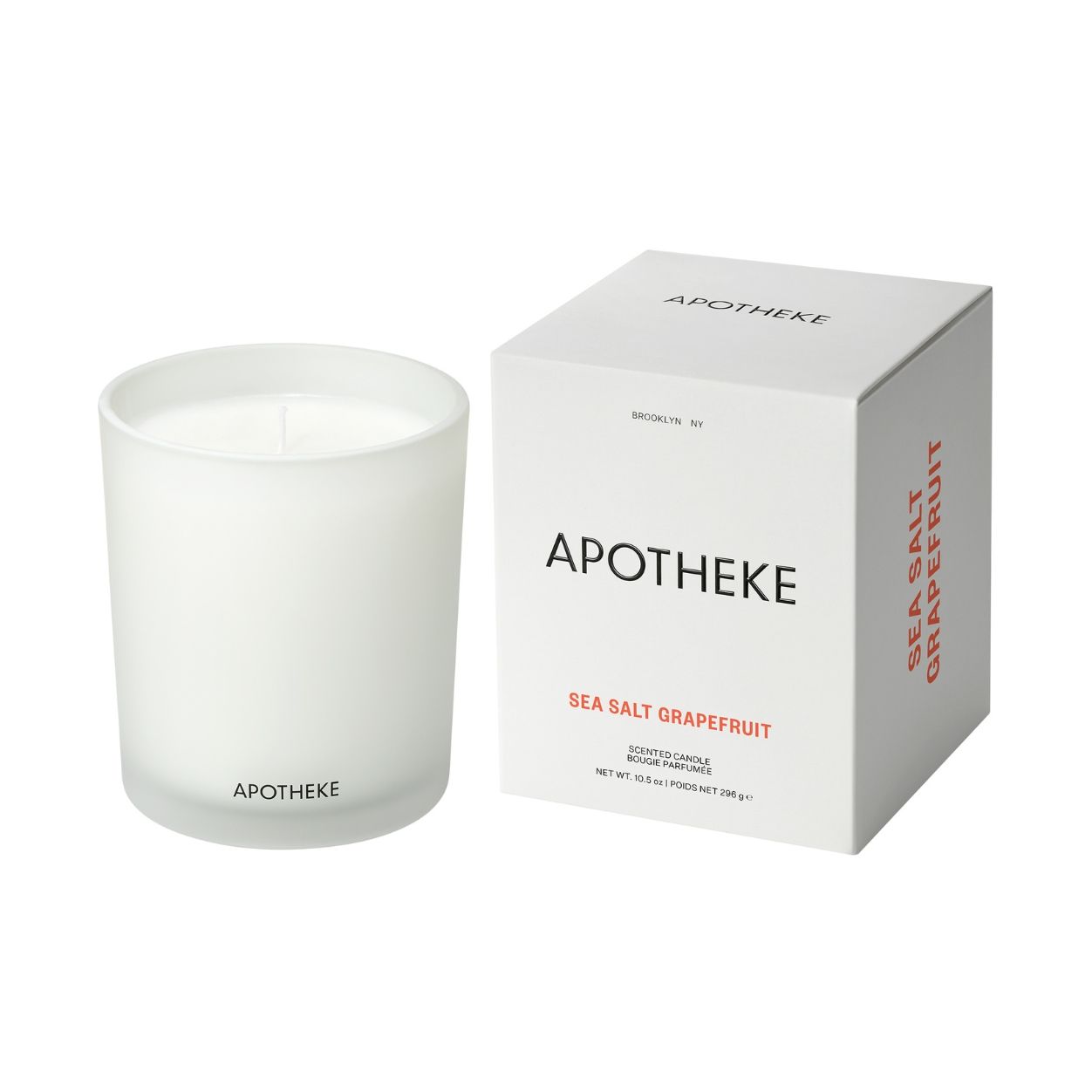 Apotheke Sea Salt Grapefruit Classic Scented Candle main image