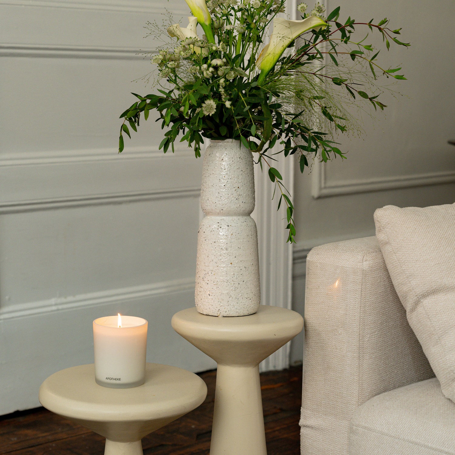 Lifestyle image of Apotheke Earl Grey Bitters Classic Scented Candle