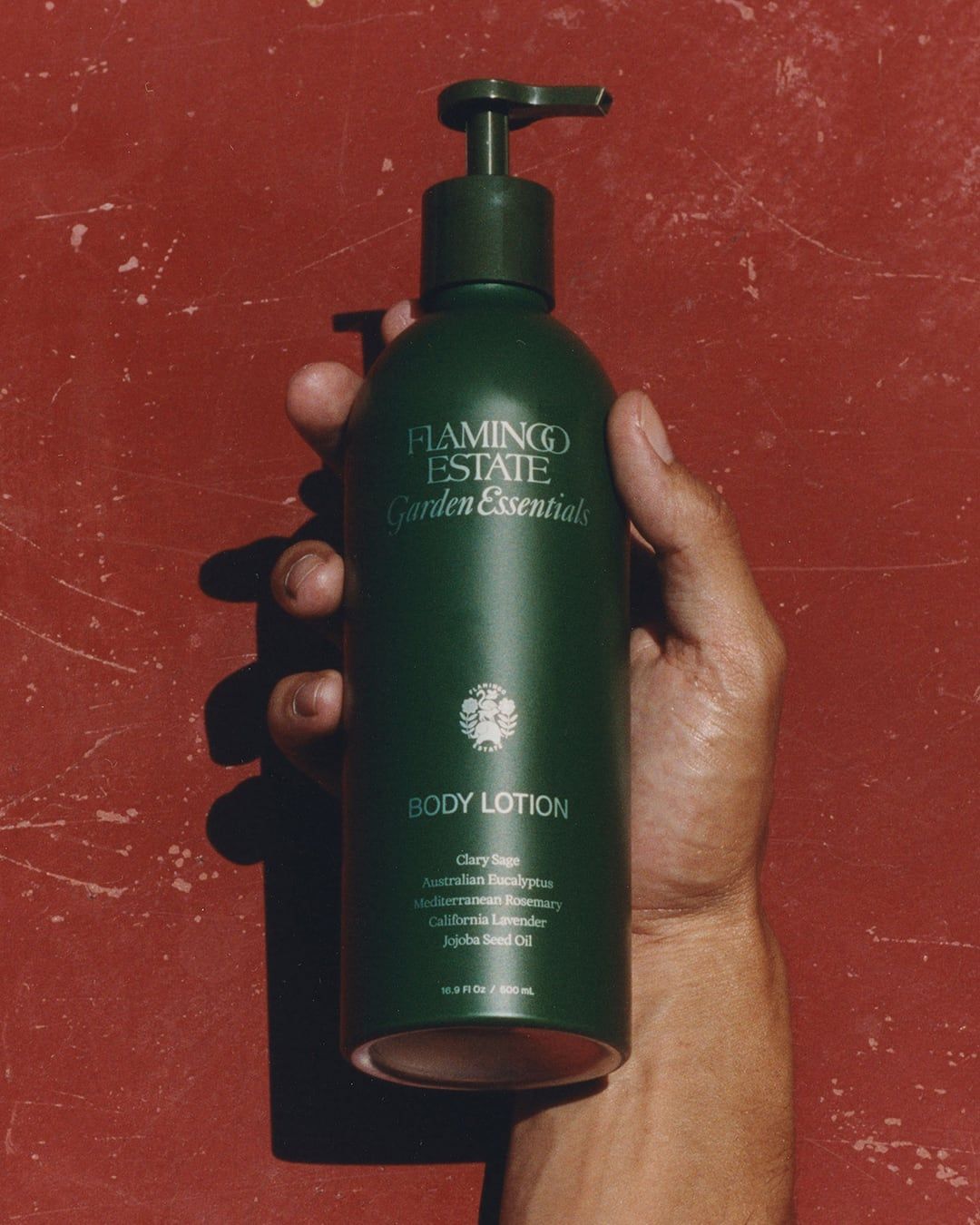 Lifestyle image of Flamingo Estate Clary Sage & Ionian Bergamot Body Lotion