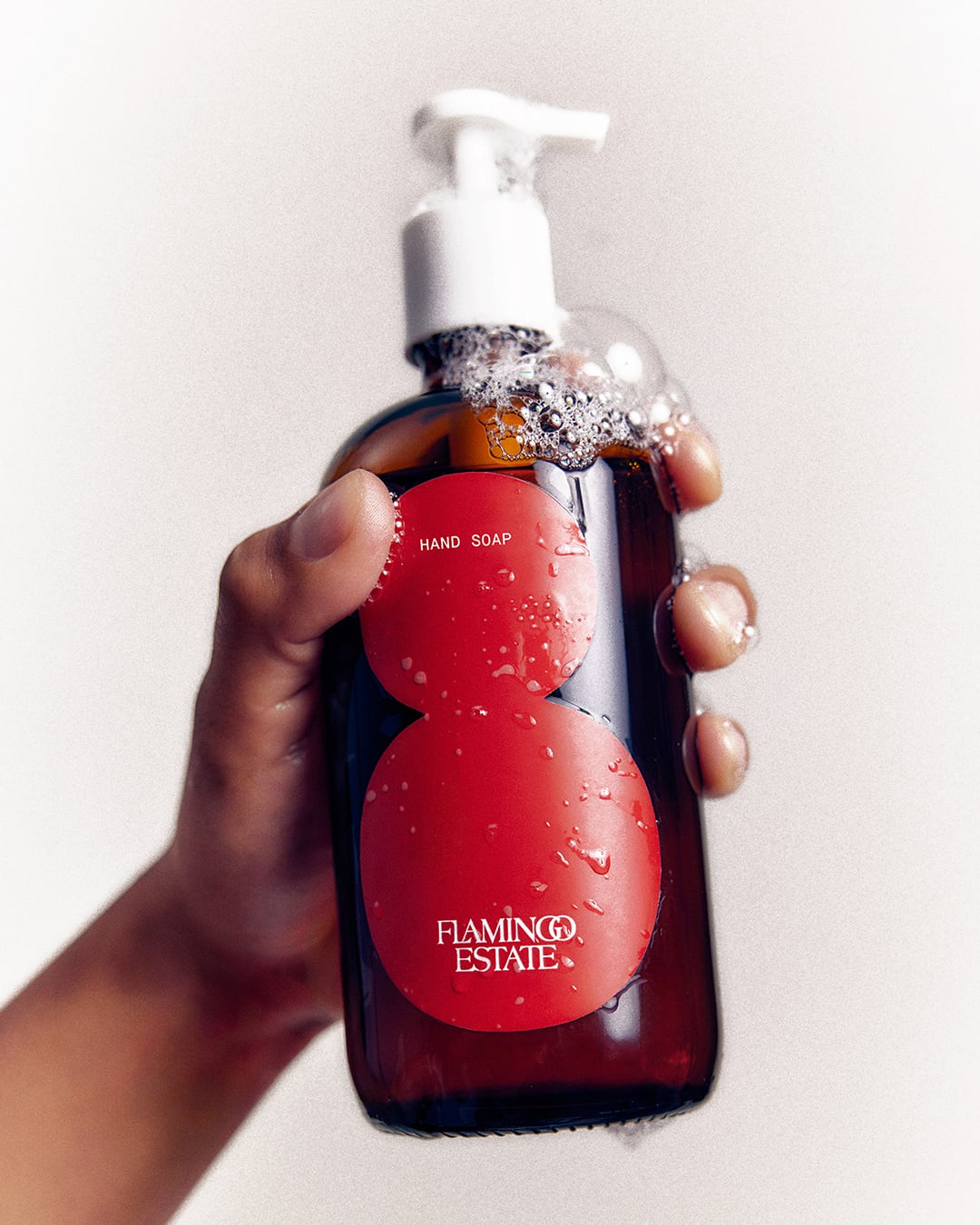 Lifestyle image of Flamingo Estate Roma Heirloom Tomato Hand Soap