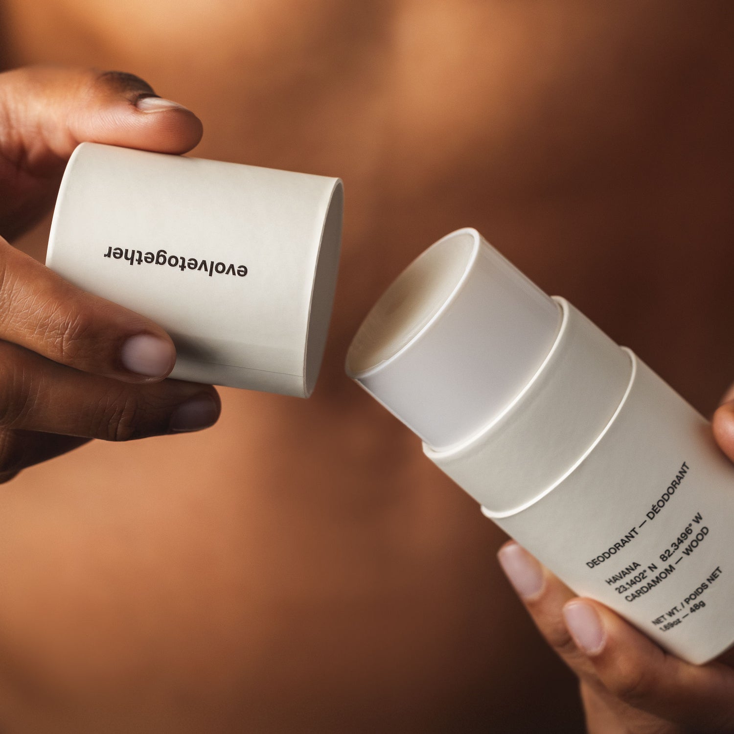 Model image of Evolvetogether Havana Deodorant