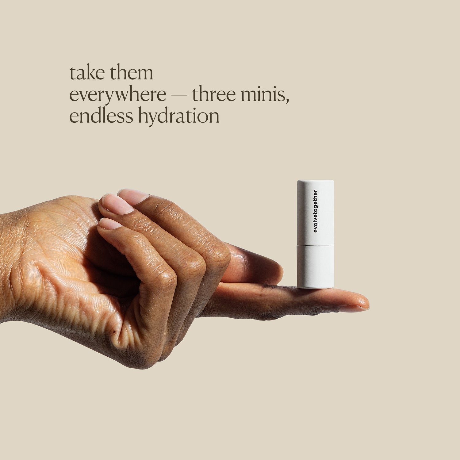 Model image of Evolvetogether Hydrating Lip Balm Mini Set (Limited Edition)