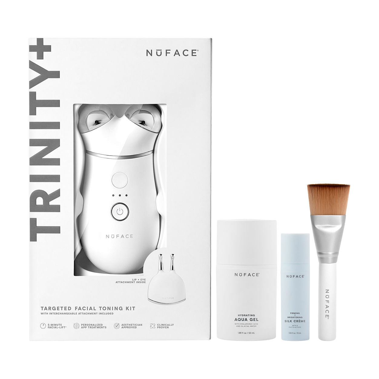 NuFace Trinity+ and Effective Lip and Eye Attachment main image