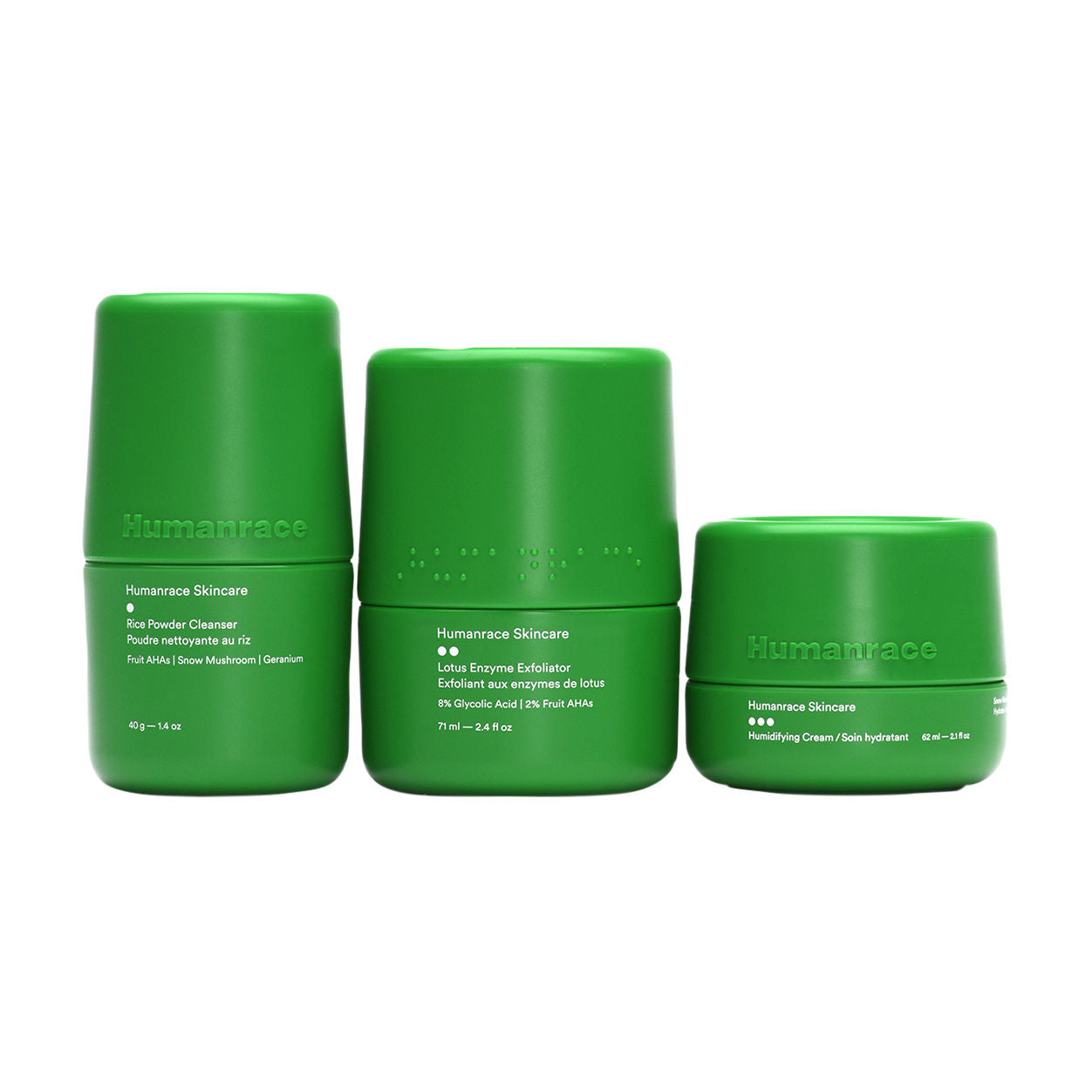 Humanrace Three Minute Facial Routine Kit main image