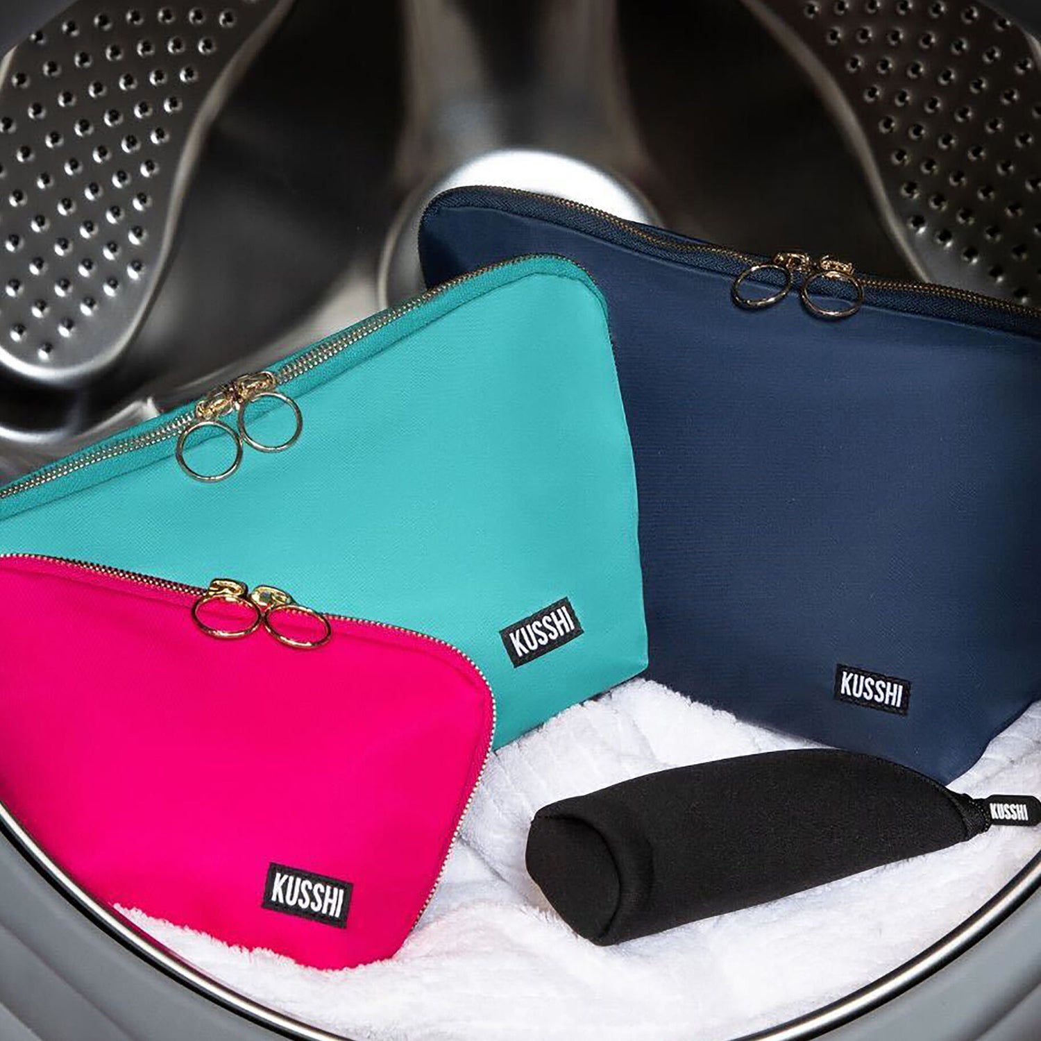 Lifestyle image of Kusshi Bottle Protectors Expanded Set