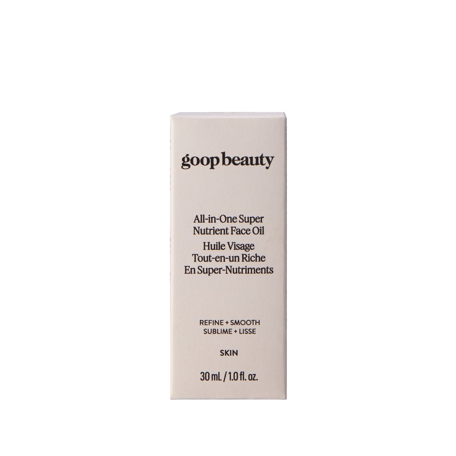 Image of the Goop Beauty All-in-One Super Nutrient Face Oil box
