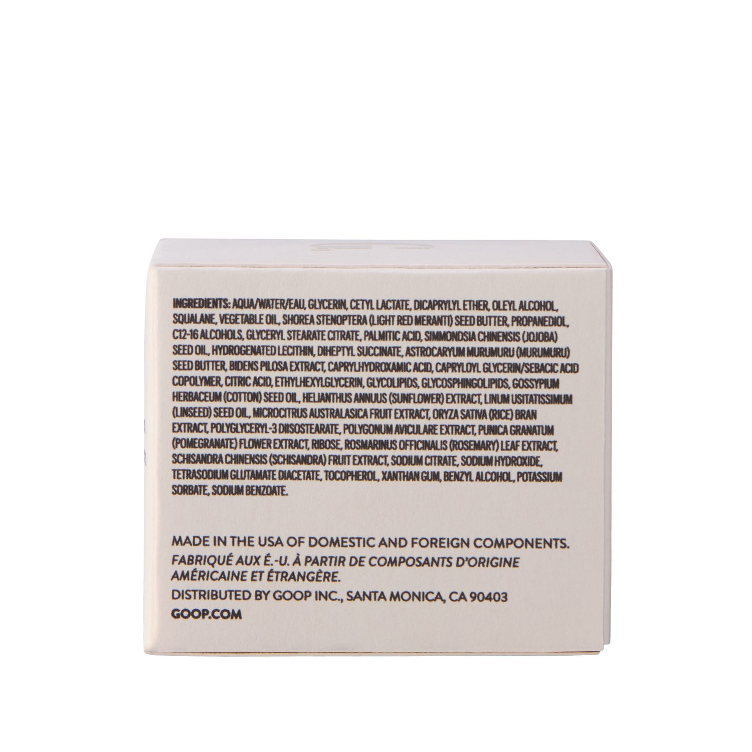 Back image of Goop All-in-One Nourishing Face Cream