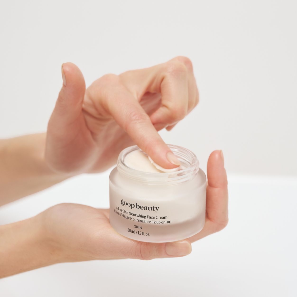 Lifestyle image of Goop Beauty All-in-One Nourishing Face Cream