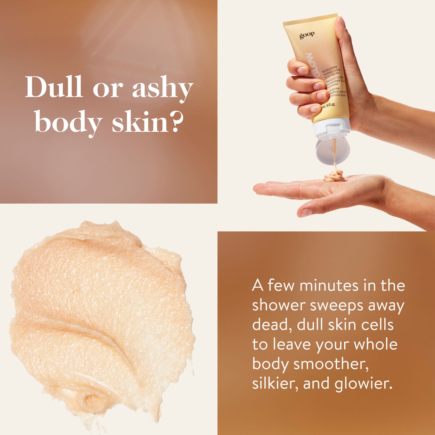 Model image of Goop Microderm Instant Glow Body Polish