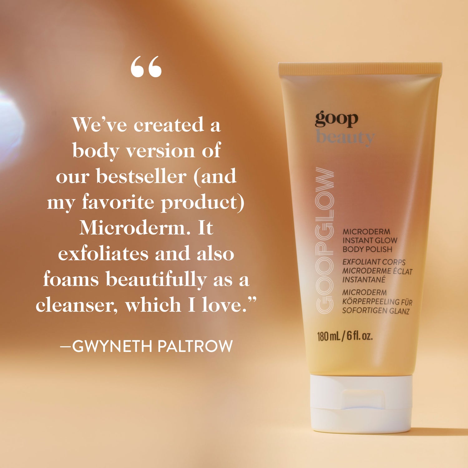 Information related to Goop Microderm Instant Glow Body Polish