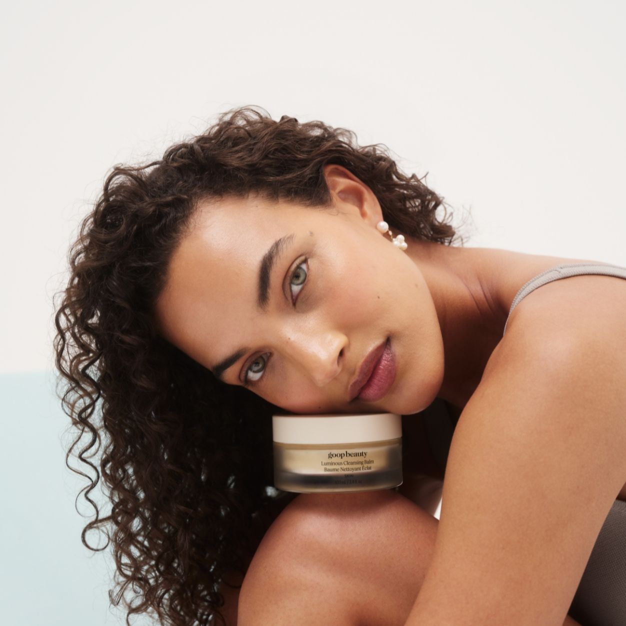 Model image of Goop Luminous Cleansing Balm