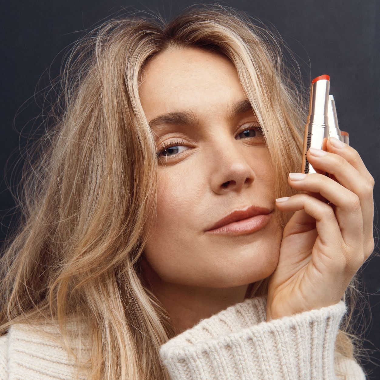 Model image of Goop Clean Nourishing Lip Balm Trio