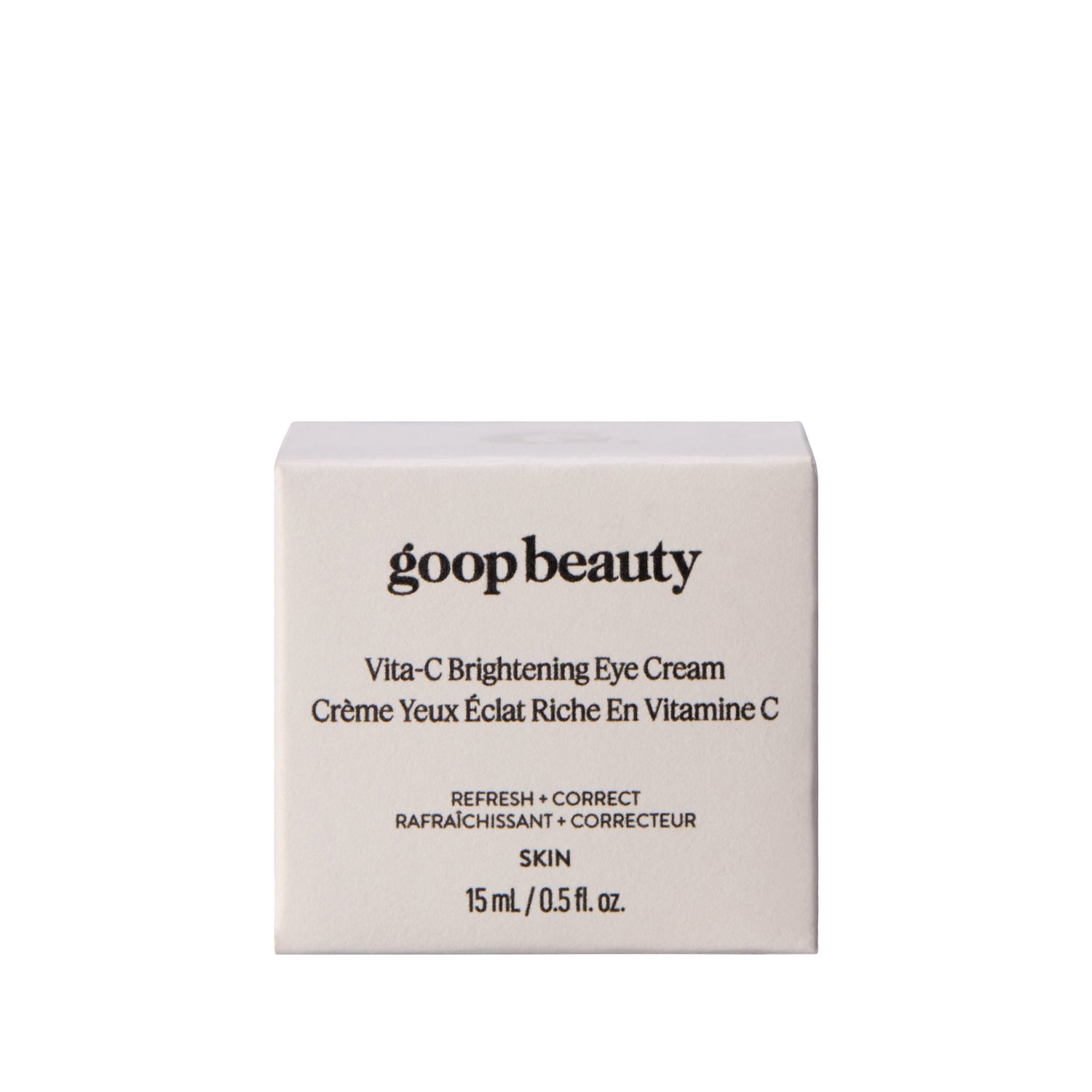 Image of the Goop Vita-C Brightening Eye Cream box