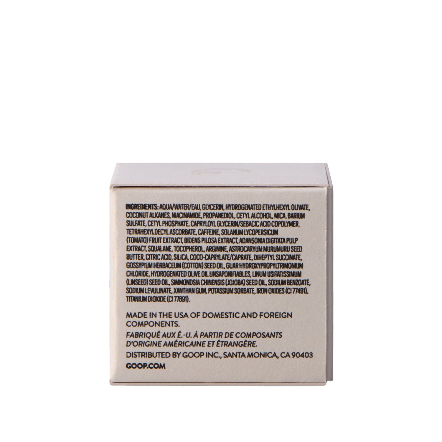 Image of the Goop Vita-C Brightening Eye Cream box