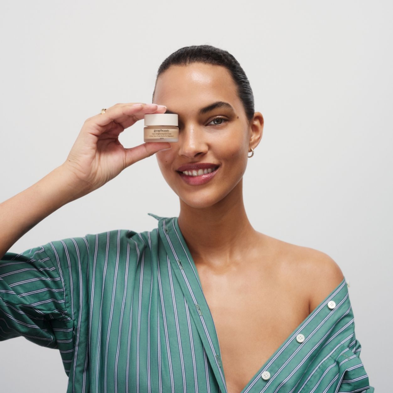 Lifestyle image of Goop Vita-C Brightening Eye Cream