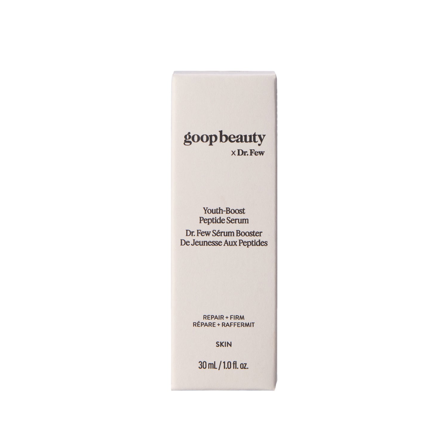 Image of the Goop Beauty Youth-Boost Peptide Serum box