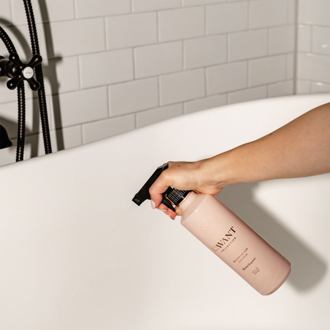 Lifestyle image of L’Avant Collective Multipurpose Surface Cleaner Blushed Bergamot