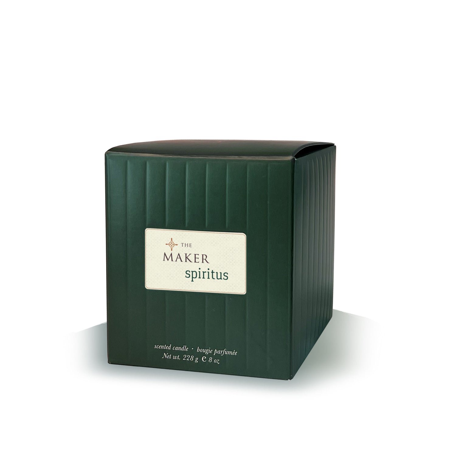 Image of the The Maker Spiritus Candle box