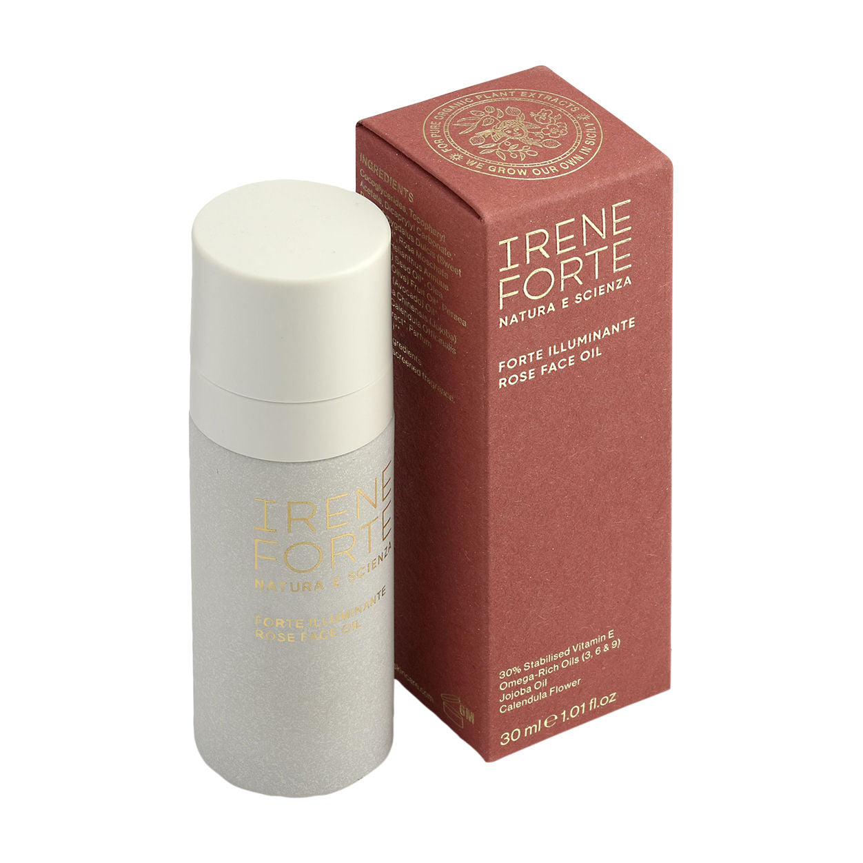 Side image of Irene Forte Rose Face Oil