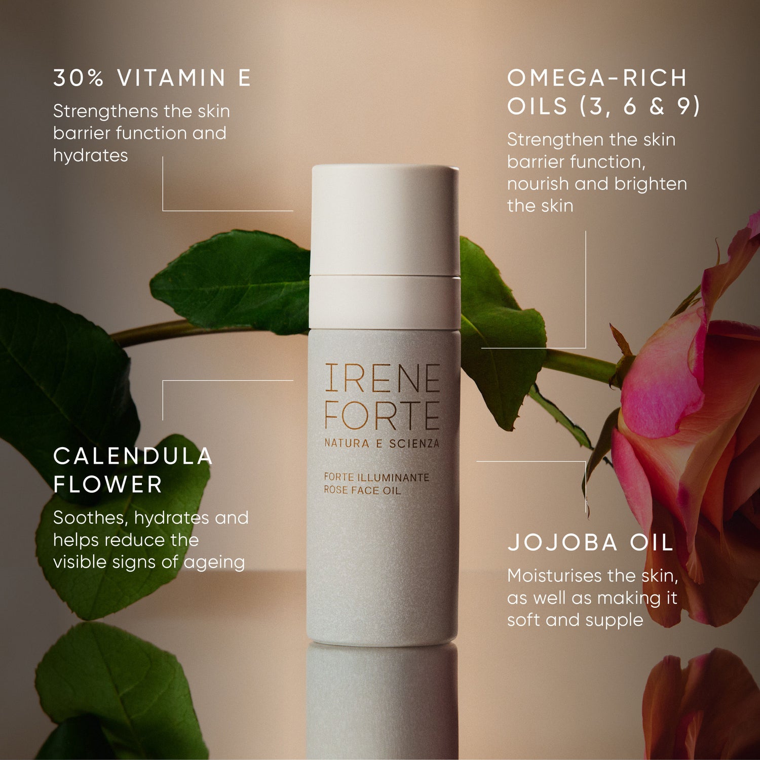 Information related to Irene Forte Rose Face Oil
