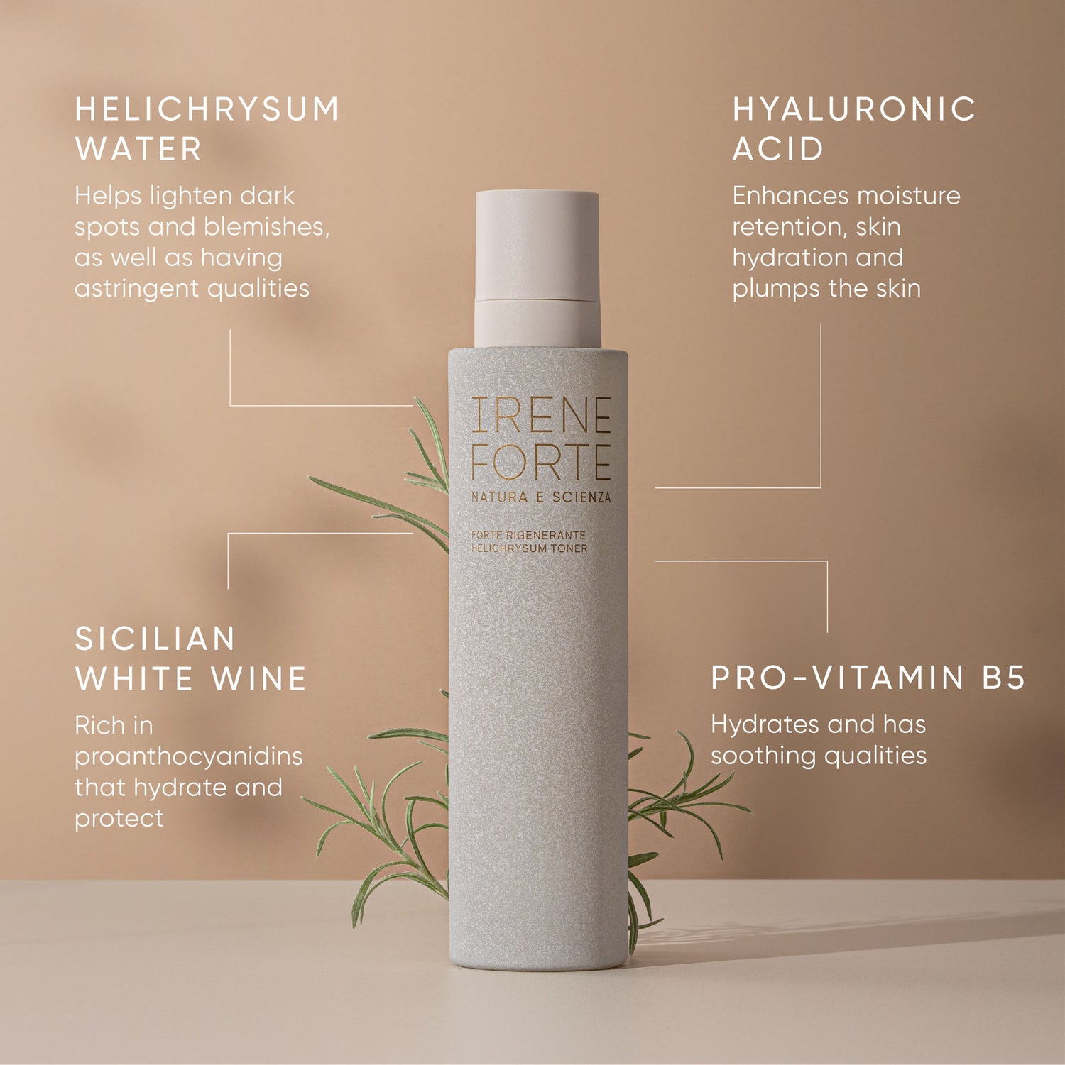 Information related to Irene Forte Helichrysum Toner