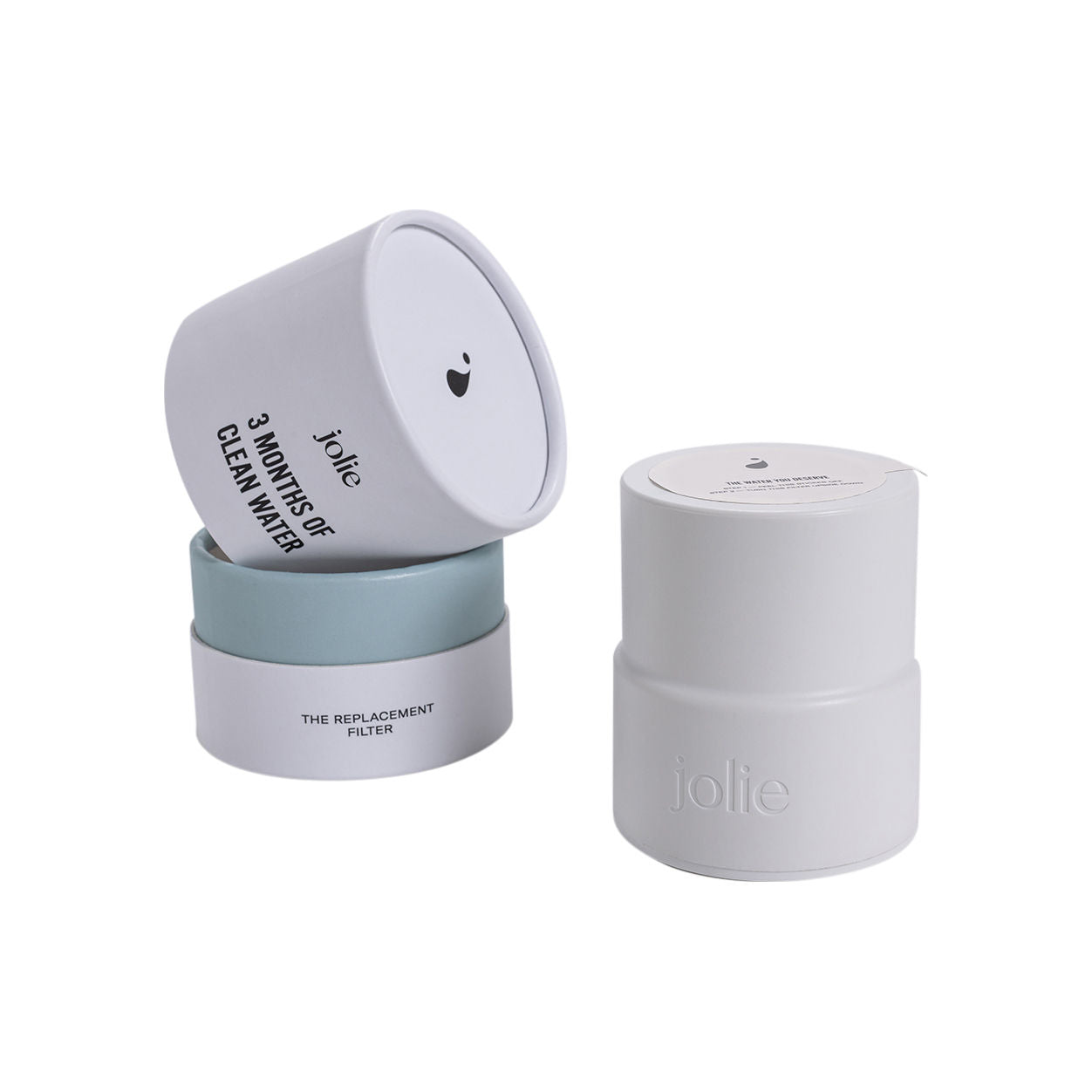 Image of an open Jolie The Jolie Replacement Filter