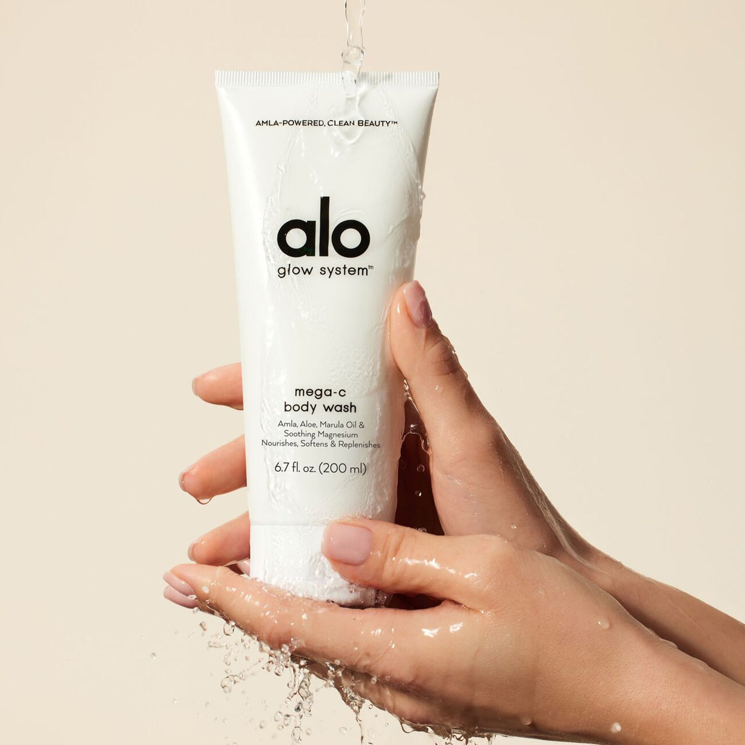 Model image of Alo Mega-C Body Wash
