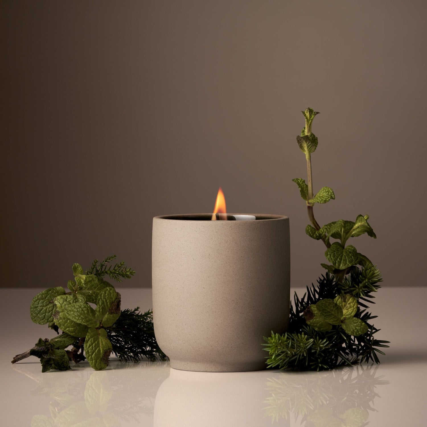 Lifestyle image of Homecourt Cipres Mint Candle