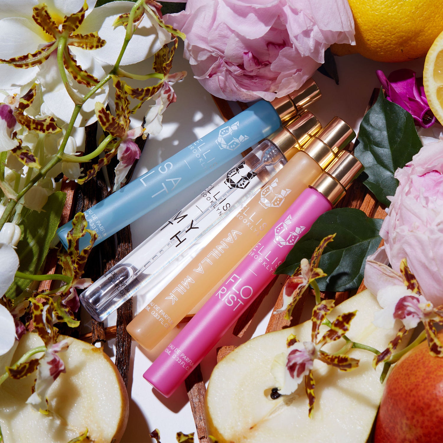 Lifestyle image of Ellis Brooklyn Rom Com Fragrance Gift Set